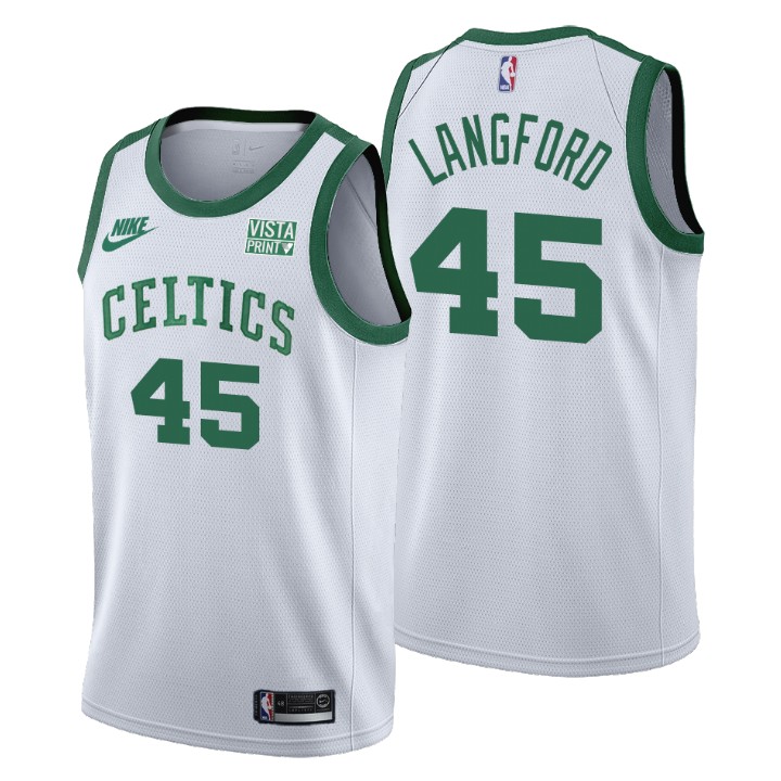 Men's Boston Celtics Romeo Langford #9 75th Anniversary Jersey 2401IBHV